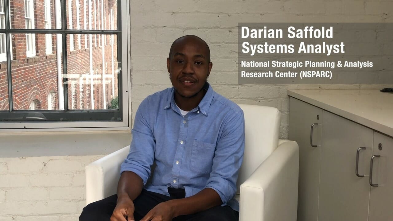 Darian Saffold  Systems Analyst NSPARC
